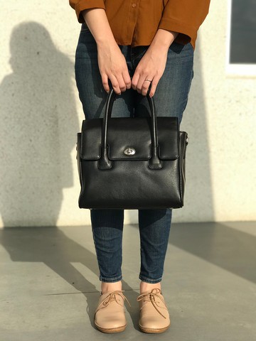 波西米亞 通勤包 經典黑