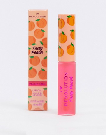 I Heart Revolution Tasty Peach Lip Oil Peachy - Keen-Multi