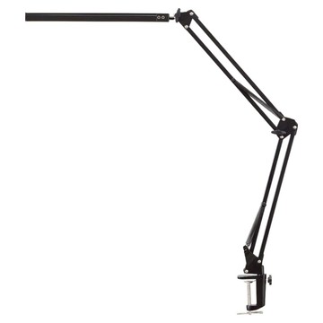 護眼LED長臂燈美式夾子檯燈  黑色