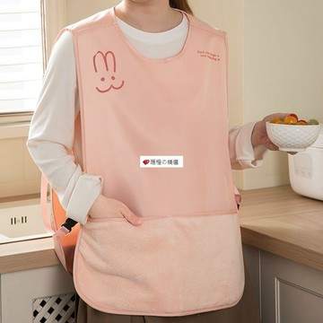 可開發票☆【臺灣精品】💕新款坎肩圍裙男女廚房家用防油做飯防水餐飲馬甲罩衣日式工作服