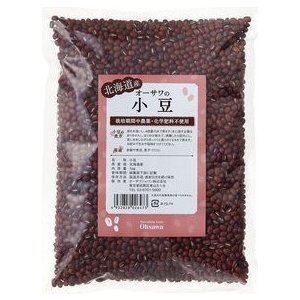 オーサワの国内産小豆(北海道産)　1kg