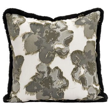 快豹 Major 簡約現代綠色系列 抱枕套 晴宛 45x45cm 花卉圖案