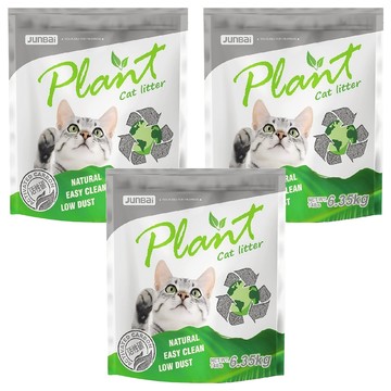 doter 寵愛物語 輕植系貓砂 極細型 1.5mm 好吸收 天然食品級原料 低粉塵 6.35kg  3包  活性碳