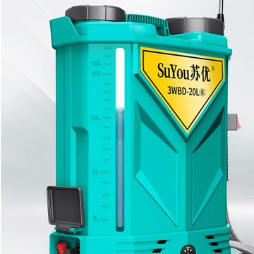 充電農藥噴壺高壓雙泵打藥機電動噴霧器農用高壓背負式锂電池智能噴灑10安