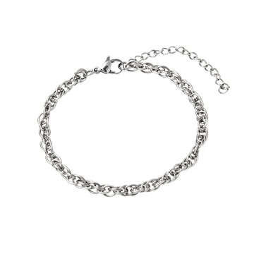 [鋼飾] 率性情人手鍊 / 2色 / Straightforward Person Bracelet