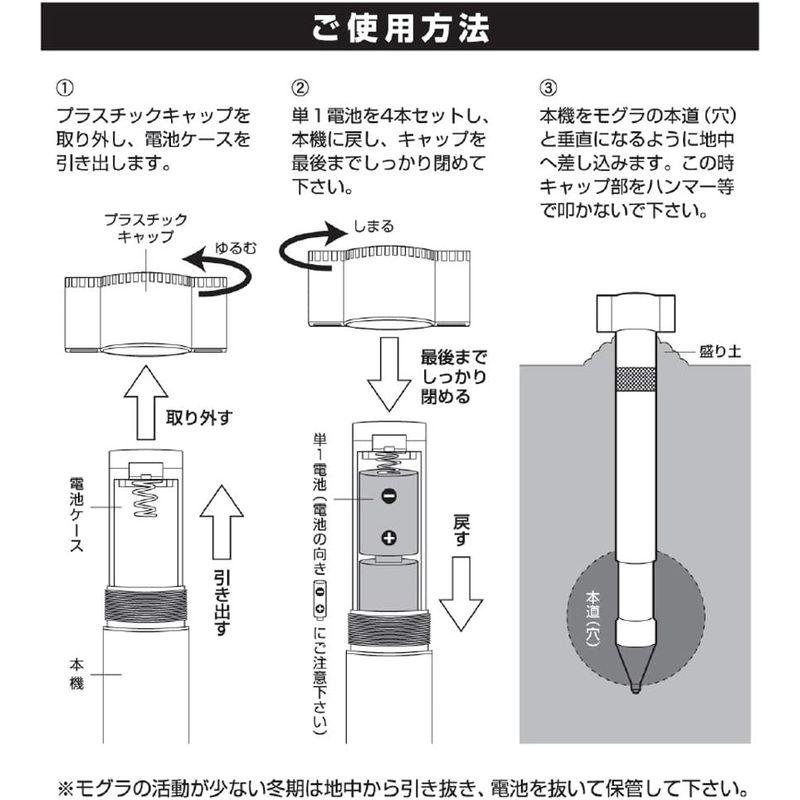 高儀 EARTH MAN モグラにげ~る MR-36