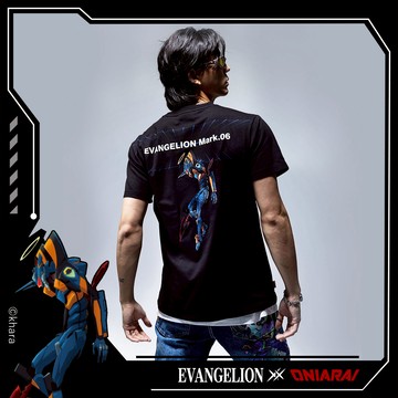 【EVA聯名】EVA 陸號機網型短TEE - BLUE WAY 鬼洗い