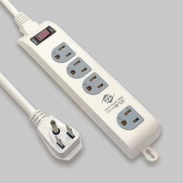 威電牌⚡️ 新安規 過載斷電1開4座電源線組 電腦延長線 CK3143 電源線 6尺/9尺/15尺 台灣製造