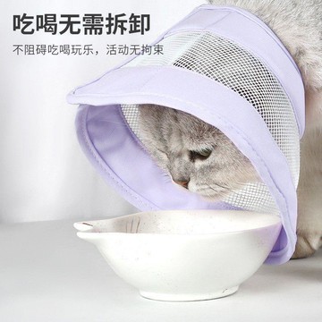 【臺灣出貨】伊麗莎白圈寵物貓狗透氣四季網格拼接項圈絕育術後防咬圈美容防舔