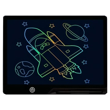 H&R 安室家 兒童畫板/手寫板/電子畫板 16吋  黑色  1個  34 x 25 x 1cm