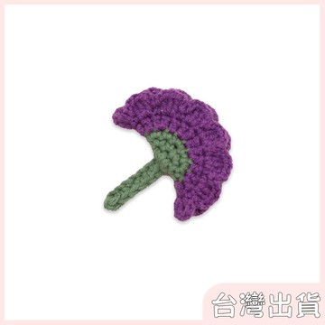 ✨台灣出貨✨【飾飾如意】ins風手工鉤織毛線手工立體髮夾小草仙女可愛編織成品髮卡髮飾