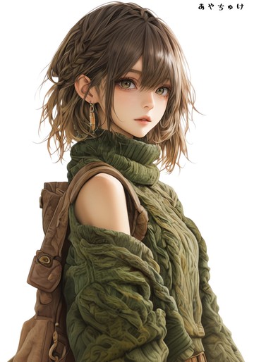 【11月新品】07-105-0147 人物貼紙 冬日女孩