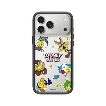 iPhone 17 Pro Max Mod NX -邊框背蓋組合 (相機按鈕) 黑 - 樂一通 Looney Tunes - 崔弟玩偶裝