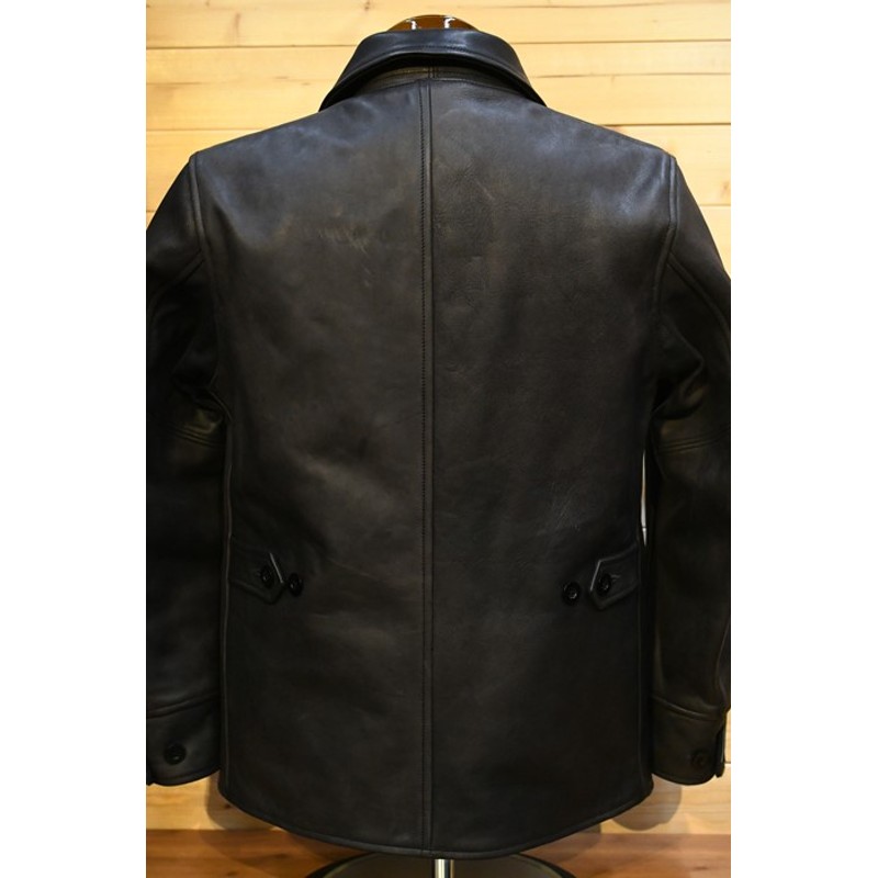 コリンボ COLIMBO レザージャケット ZX-0141 Stockman's Coat BLACK 