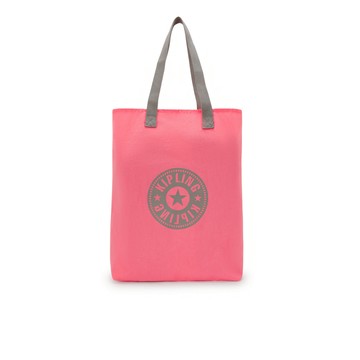 (網路獨家款)粉灰拼接可摺疊收納托特包-HIP HURRAY 6