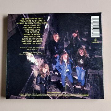 鐵娘子 Iron Maiden Fear of the Dark 2015 CD 重金屬搖滾 經典