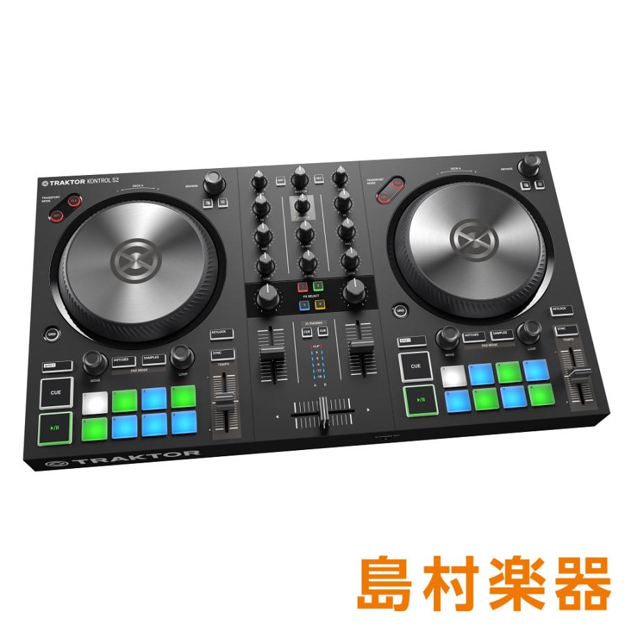 Native Instruments（NI) ネイティブインストゥルメンツ TRAKTOR KONTROL S2 MK3 DJコントローラー