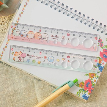 胖胖星球 - 洞洞尺(15cm)。JR-67