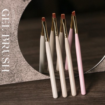 現貨｜新上市🔥 ARTiS 彩色凝膠筆 基礎款 貂毛 線筆 美甲筆刷 法式 彩繪筆 斜口筆 圓筆 平筆 拉線筆 日本