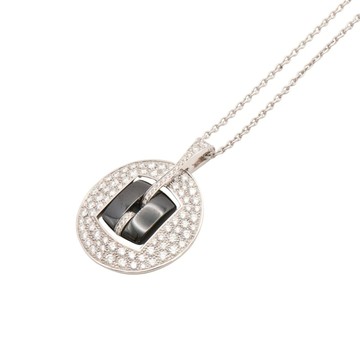 CHANEL 香奈兒 Ultra 項鍊 18K白金 黑陶瓷 鑽石 【二手名牌BRAND OFF】