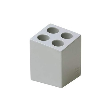 【日本ideaco】mini cube 砂岩4孔雨傘架-多色可選-岩灰