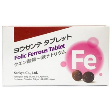 ✿新信義藥局✿【康緹】葉酸鐵 (30錠/包)