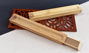 CYPRESS 楠竹線香收納盒(附綠檀線香) 送禮首選