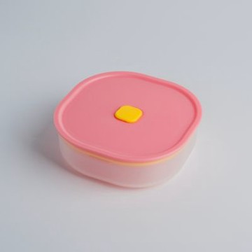 ZING Color 日日保鮮盒500ml｜食品級PP・氣密防漏・可微波冷凍