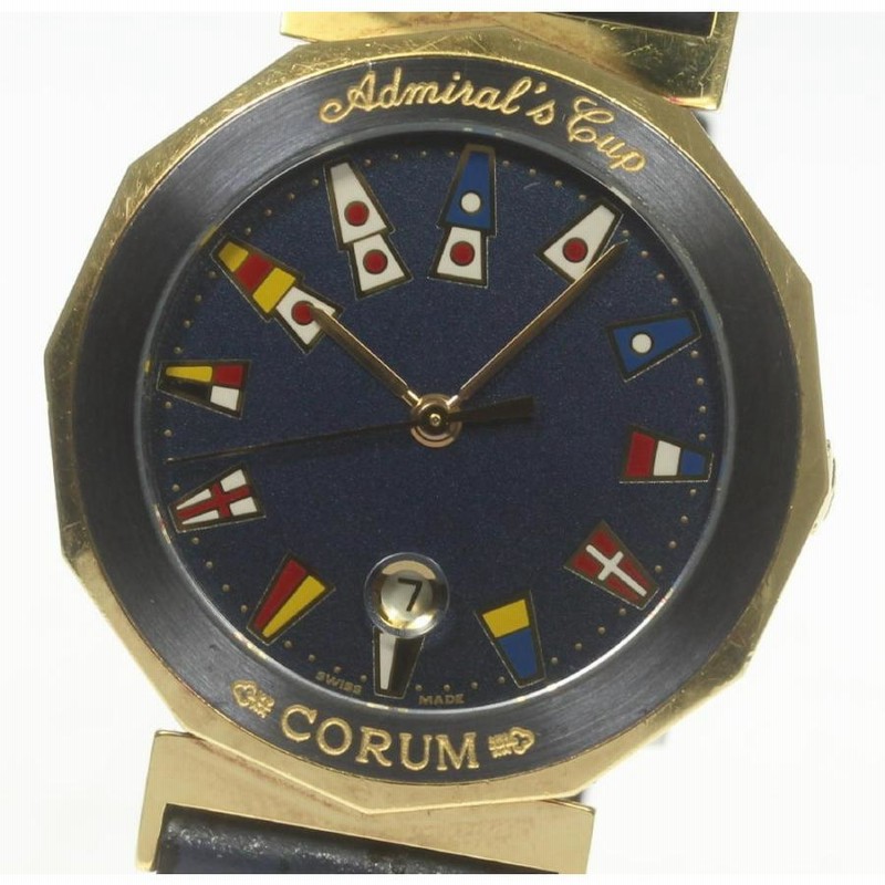 CORUM】コルム アドミラルズカップ ガンブルー 99.710.31 V-52