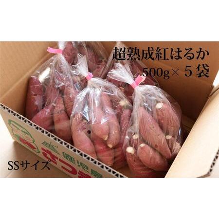 ふるさと納税 さつまいも 熟成 紅はるか 鹿児島県産 2.5kg 500g × 5袋 SSサイズ 先行予約 2024年1月より順次発送 鹿児島県南大隅町