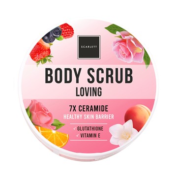 SCARLETT Whitening 美體磨砂膏 戀愛 7X Ceramide 健康皮膚屏障  250ml  1罐