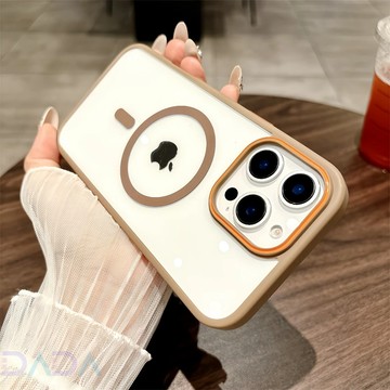 升級環甲防摔殼 磁吸無線充 撞色鏡頭加高保護 手機殼 適用iPhone16 15Promax 蘋果14 13 12 11