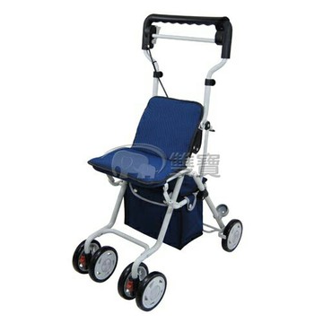 休閒散步購物車TC-7092A 輕便型 (海水藍)