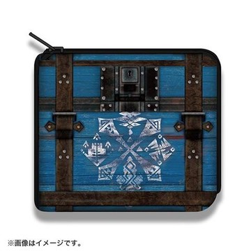 ●秋葉電玩● 原廠 Switch NS 魔物獵人崛起：破曉 小型配件收納包