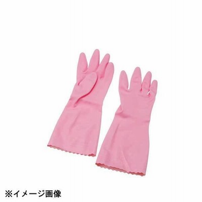ショーワグローブ ビニトップ厚手手袋 ピンク M No.132 378008
