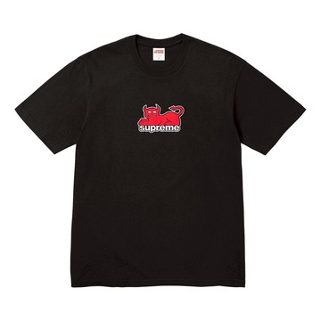 Supreme x Toy Machine Devil Cat T-Shirt 'Black Red'