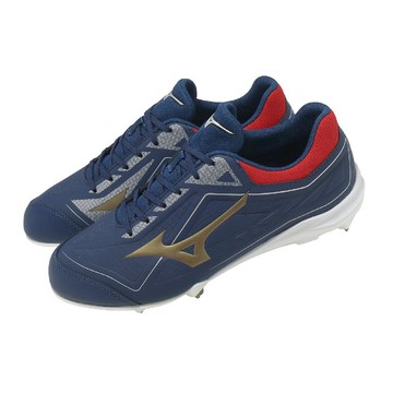 MIZUNO 棒球釘鞋 Cushionrevo Buddy 男鞋 寬楦 藍 緩衝 抓地 11GM2625-29