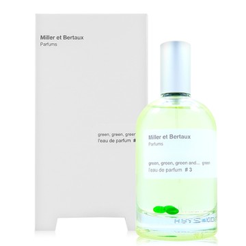 Miller Et Bertaux Green,Green,Green and...Green #3 忘憂湖畔 淡香精 100ML (平行輸入)