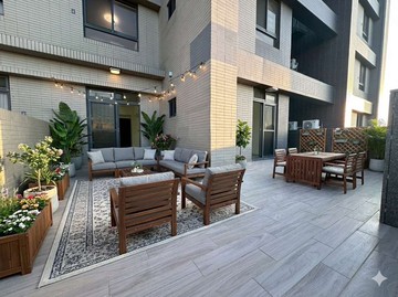 回家就像渡假！超大專屬露臺，實現您的空中花園｜桃園市觀音區新生路