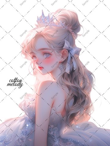 original sticker no.1045 人物貼紙 原創貼紙 人物貼紙 女孩貼紙 原創人物貼紙