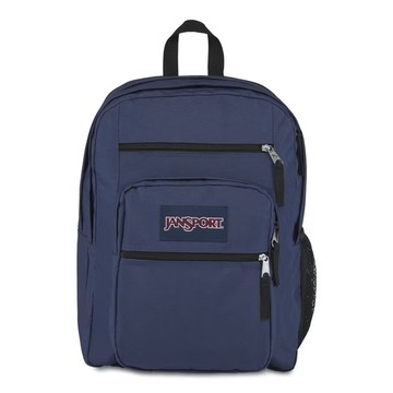 【JANSPORT】BIG STUDENT 多夾層大容量後背包- 海軍藍 JS0A47JK003