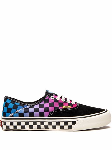 Vans - x T&C Authentic "Multi/Marshmallow" sneakers - unisex - Suede/Rubber/Fabric/Fabric - 9 - Black