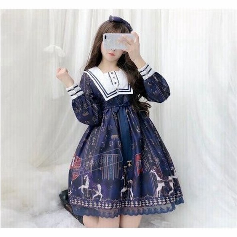 ワンピース ロリータ ロリィタ クラシカル 甘ロリ フェミニン ガーリー 可愛い ゆめかわいい 撮影 コスプレ 衣装 仮装 通販 Lineポイント最大get Lineショッピング