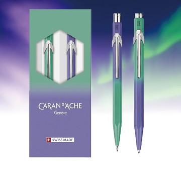 CARAN  2023 卡達 849 / 844亞洲限量版 對筆組- 北極光 免費刻字
