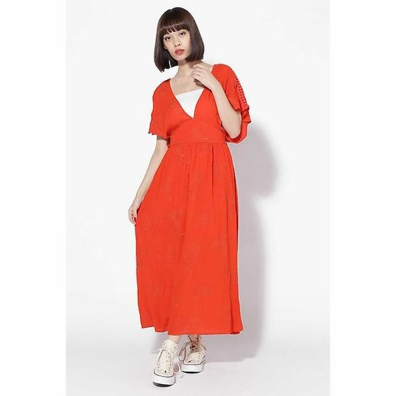Rose Bud ローズ バッド レース刺繍マキシワンピース 通販 Lineポイント最大0 5 Get Lineショッピング