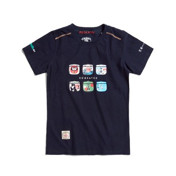 江戶勝｜女裝｜酒樽印花短袖T恤