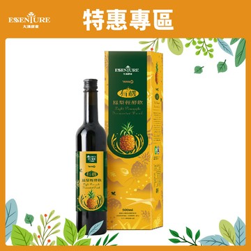 【單件】有機鳳梨輕酵飲 500ml(產品效期:2026/10)