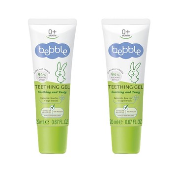 Bebble貝朵 天然乳牙舒緩凝膠20ml(2入組)