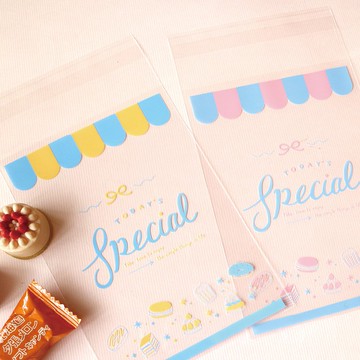 Ching Ching X 簡單生活系列 CBG-573 甜美自黏式大禮物袋 6入