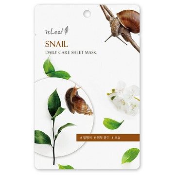 韓國isLeaf 緻水感保濕面膜 22ml(蝸牛) [大買家]